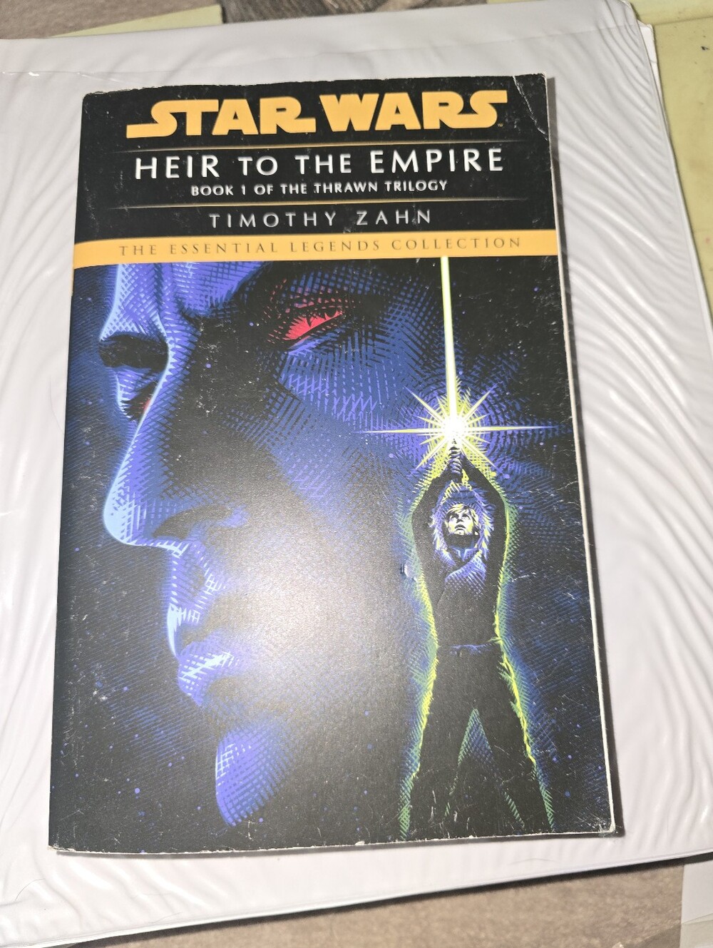 Disney Star Wars Paperback - Black with Yellow Accents